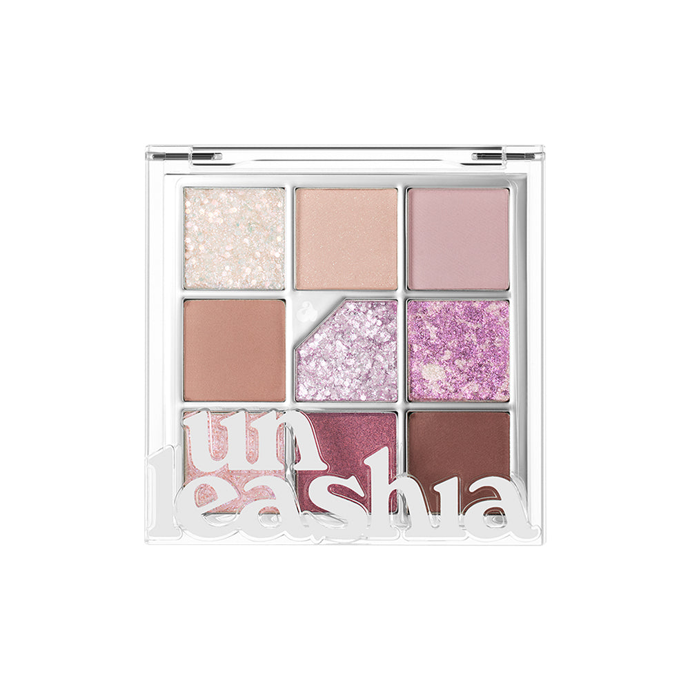 Stock Final ! Glitterpedia Eye Palette UNLEASHIA- Nº4 All of Lavender Fog
