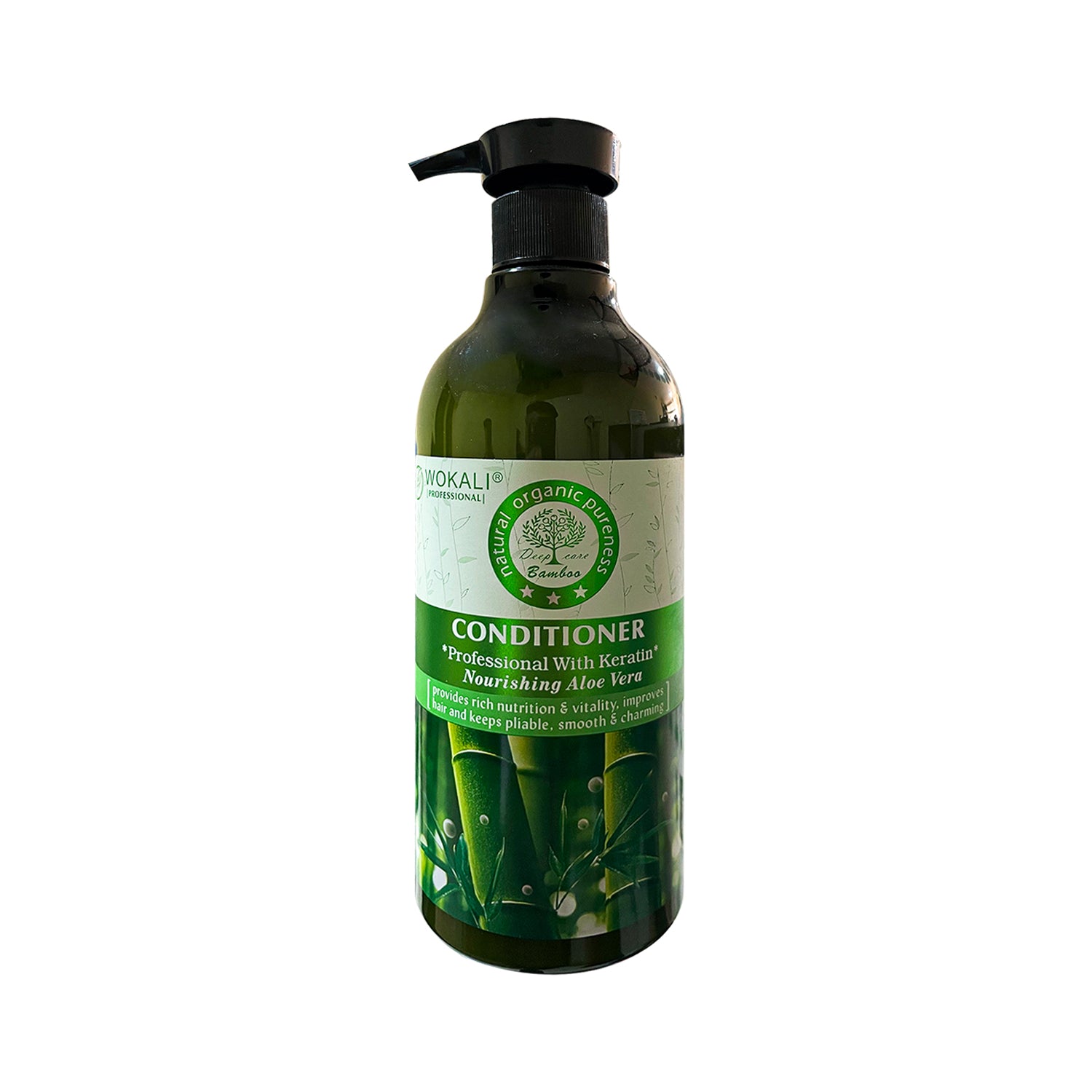 FRUIT OF THE WOKALI – REPARACIÓN Y NUTRICIÓN CAPILAR – ACONDICIONADOR DE BAMBÚ 550ML