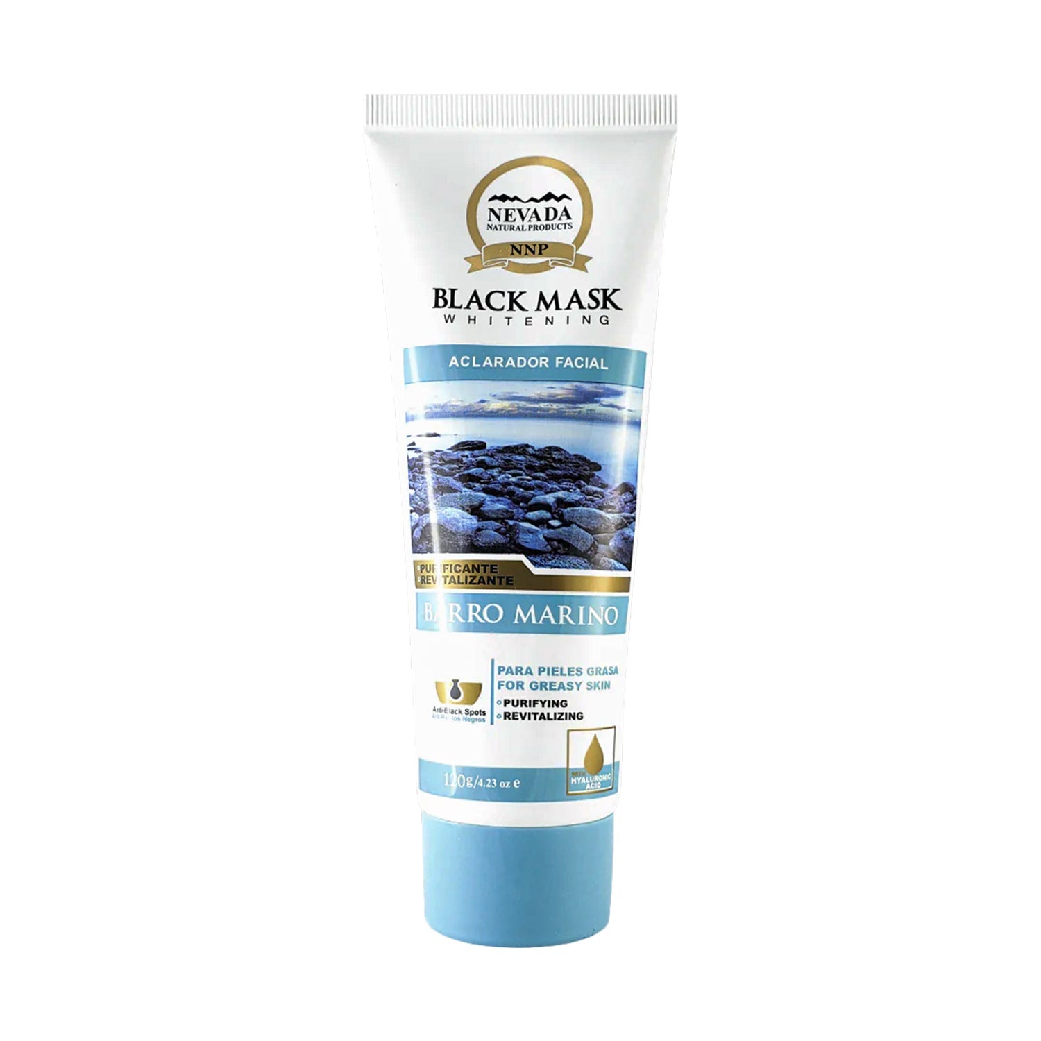 Mascarilla Negra Hidroplástica de Barro marino 120gr - Nevada