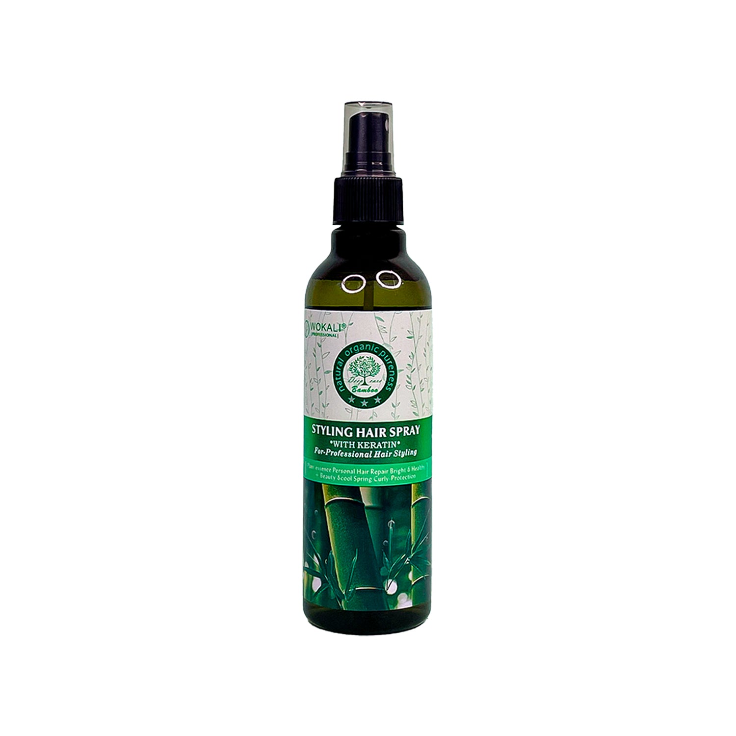 Fruit of the Wokali – Spray capilar nutritivo y reparador – Spray de Fibra de Bambú 250ml