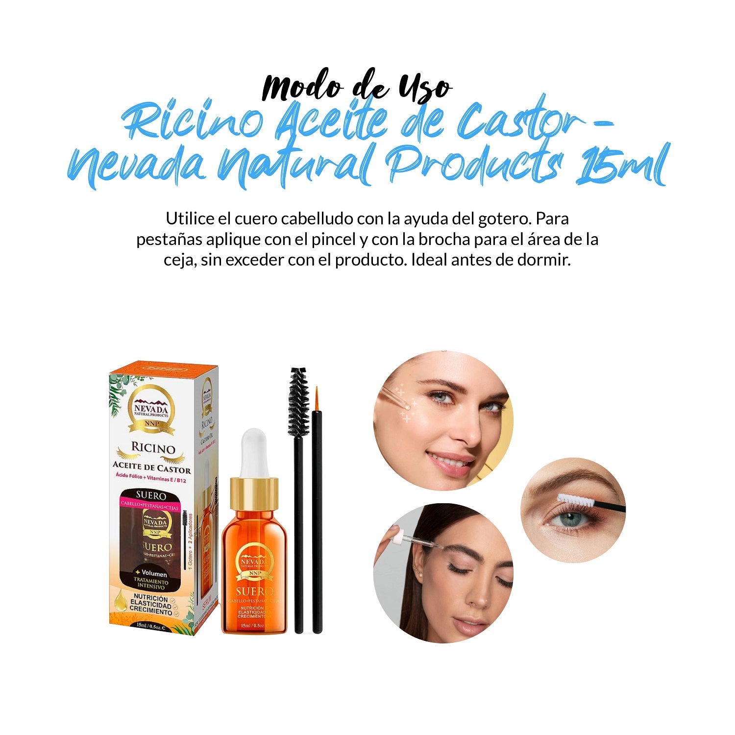 Ricino Aceite de castor 15ml