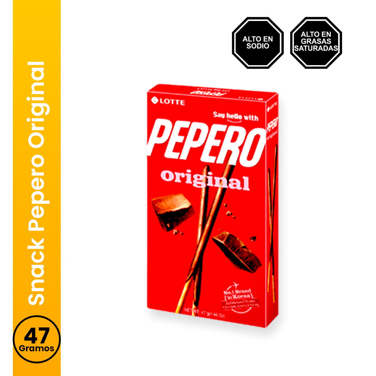 Snack Pepero Original 47gr Lotte