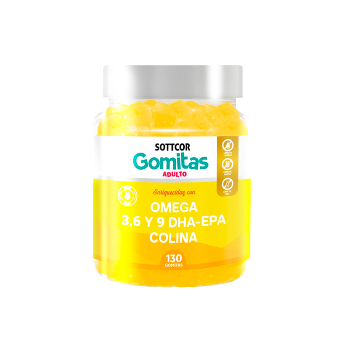 GOMITAS DE OMEGA 3 - ADULTOS + REGALO PORTA GOMITAS