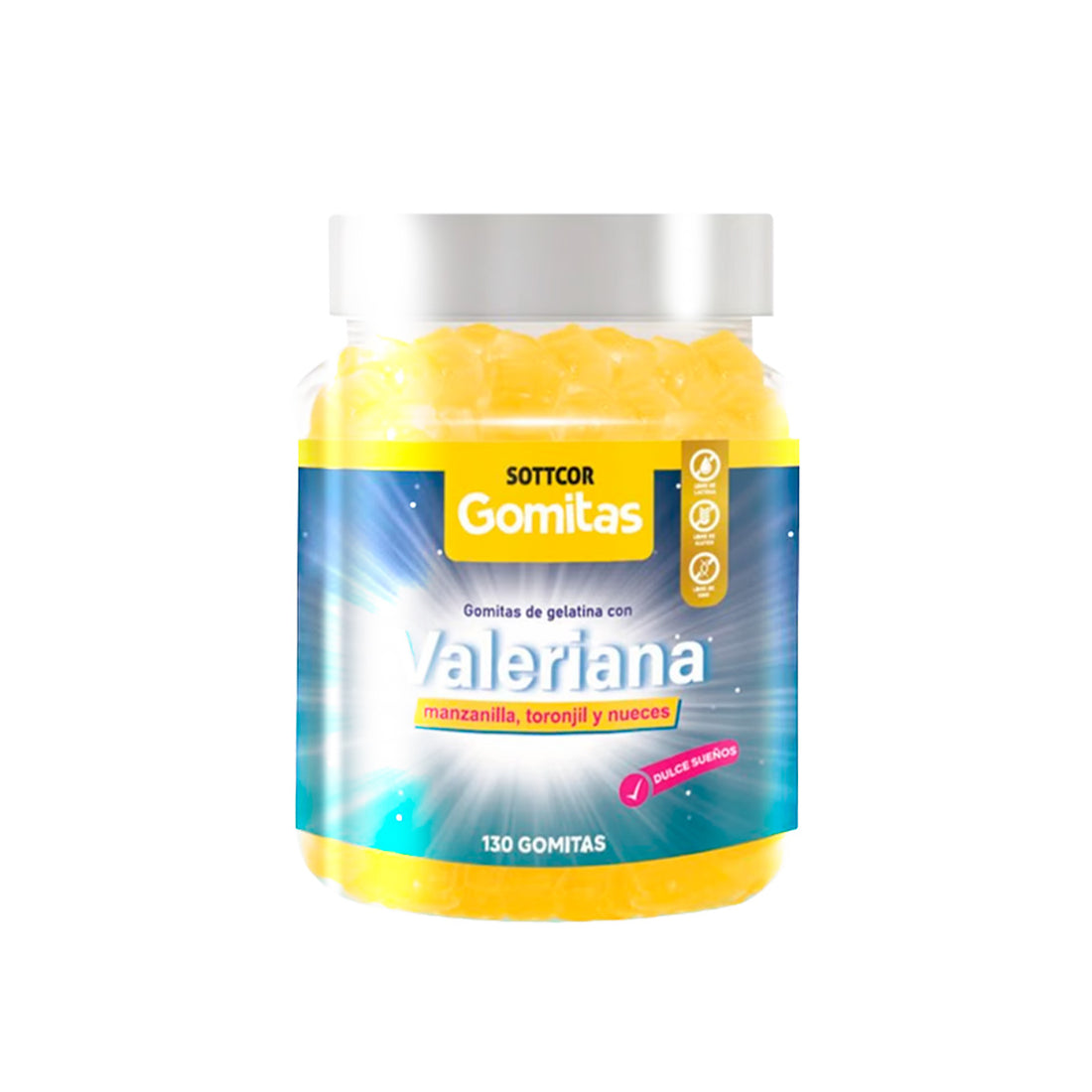 GOMITAS DE VALERIANA - SOTTCOR + REGALO PORTA GOMITAS