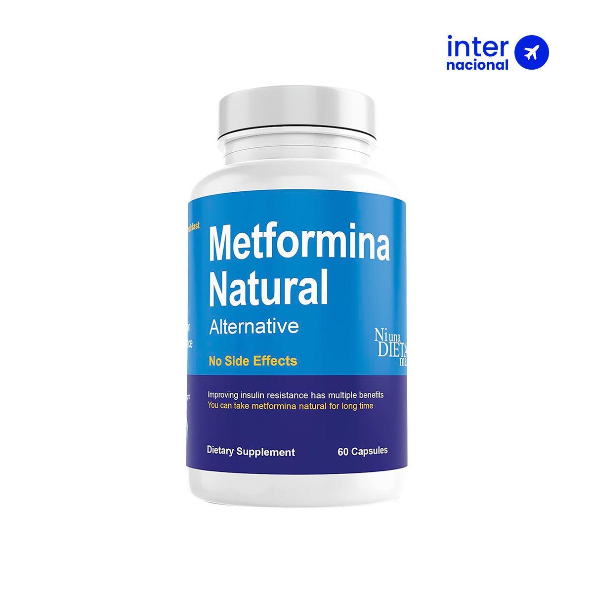 Cápsulas Metformina Natural - Ni una dieta más