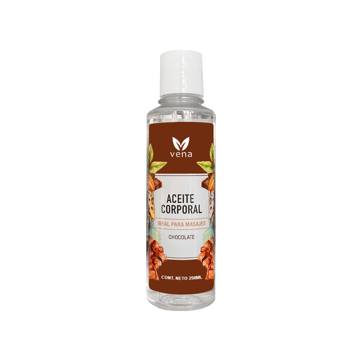 VENA – ACEITE CORPORAL HIDRATANTE – AROMA A CHOCOLATE – 250ml