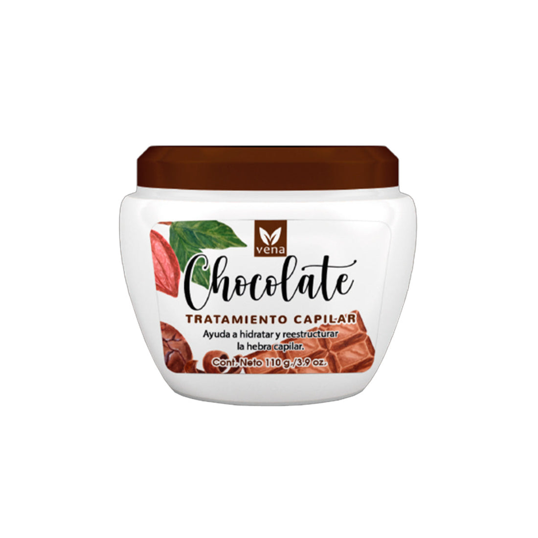 Vena Crema Tratamiento Capilar de Chocolate 110g | Hidratación