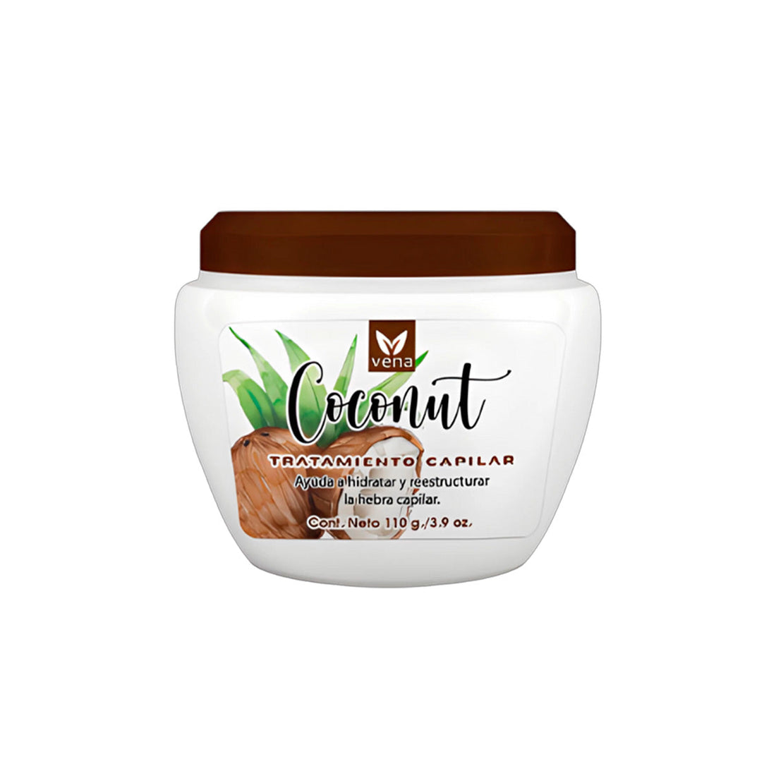 Vena - Crema Tratamiento Capilar de Coconut 110gr - Control del Frizz