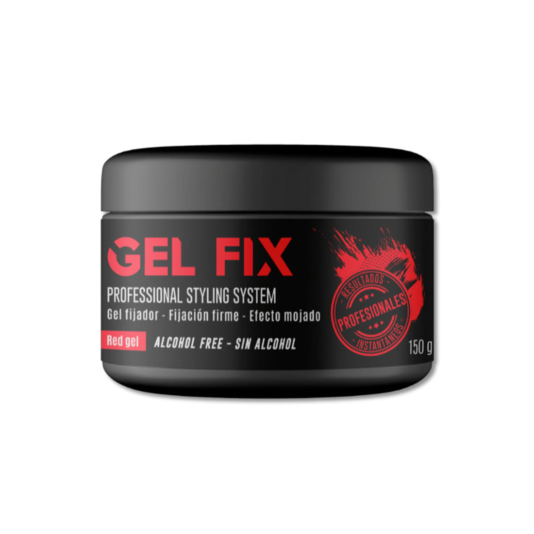 Vena Gel Fijador de Cabello – Fijación Firme y Brillo Natural – Fix Red sin Alcohol 150g