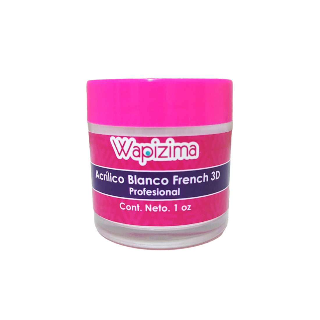WAPIZIMA POLVO ACRILICO BLANCO FRENCH 1OZ