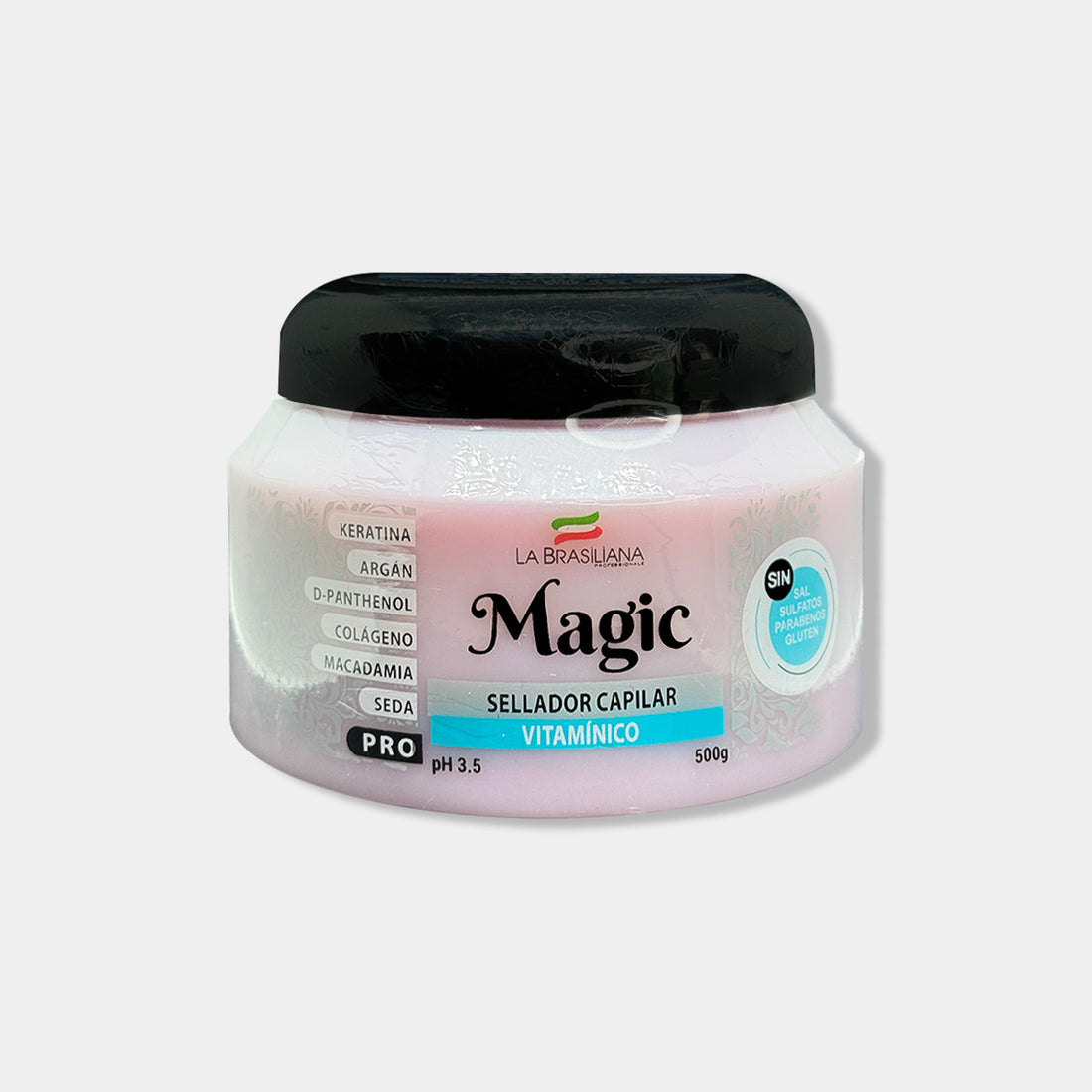 La Brasiliana Sellador Capilar Vitamínico – PRO 500g