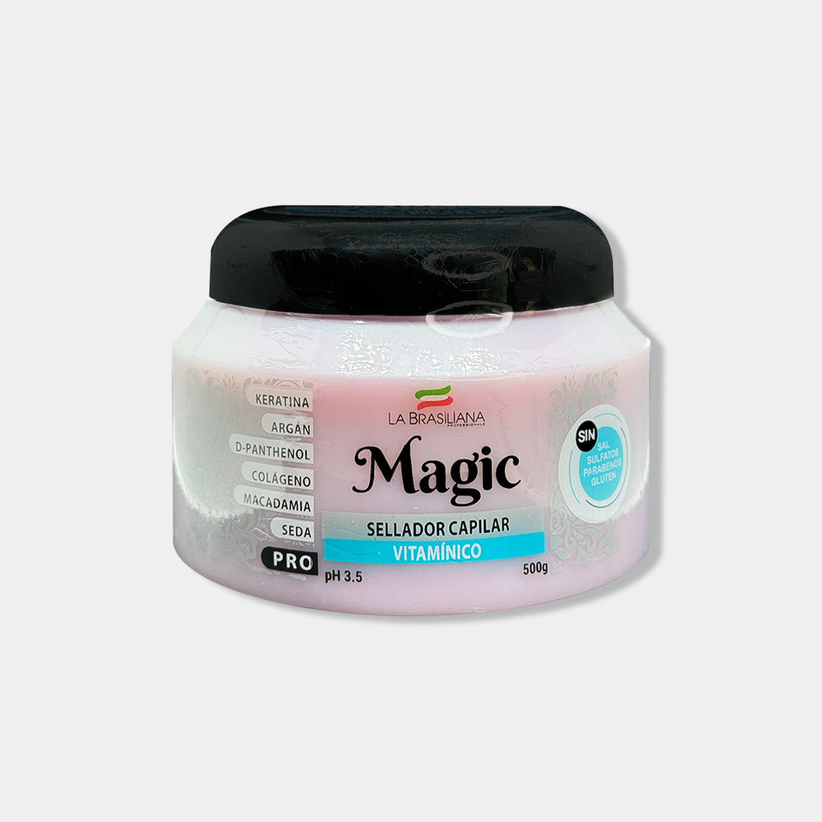 La Brasiliana Sellador Capilar Vitamínico – PRO 500g