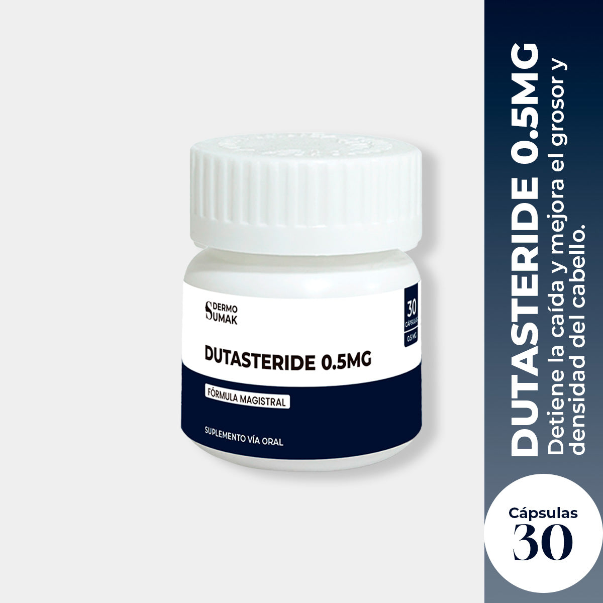 Dutasteride 0.5 mg x 30 Cápsulas - Dermo Sumak