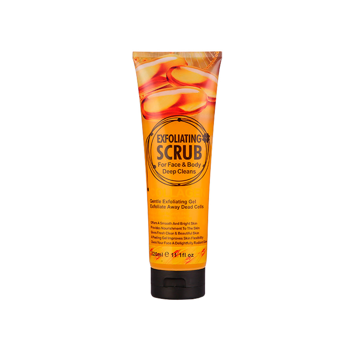 WOKALI GEL EXFOLIANTE SCRUB COLÁGENO 320ML