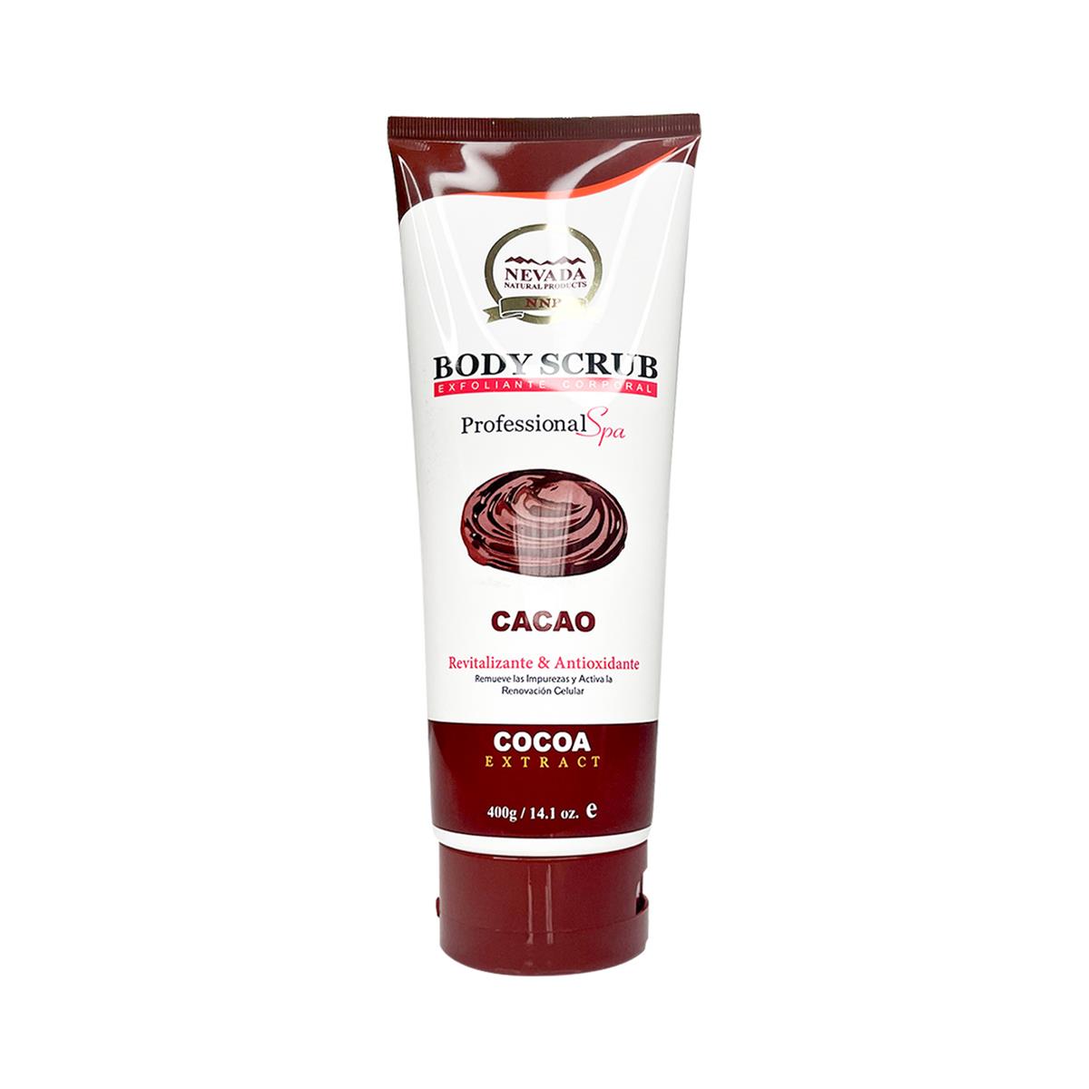 Exfoliante corporal de cacao 400g - Nevada