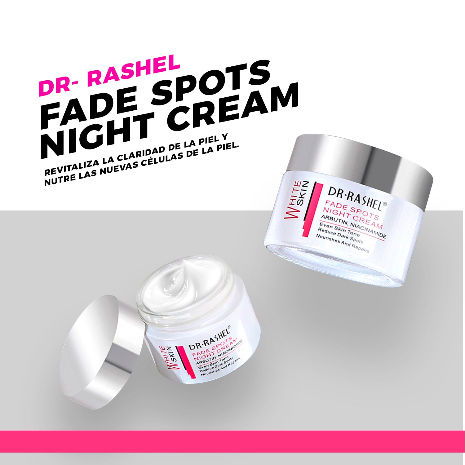 Crema Blanqueador de Noche Dr. Rashel x 50gr