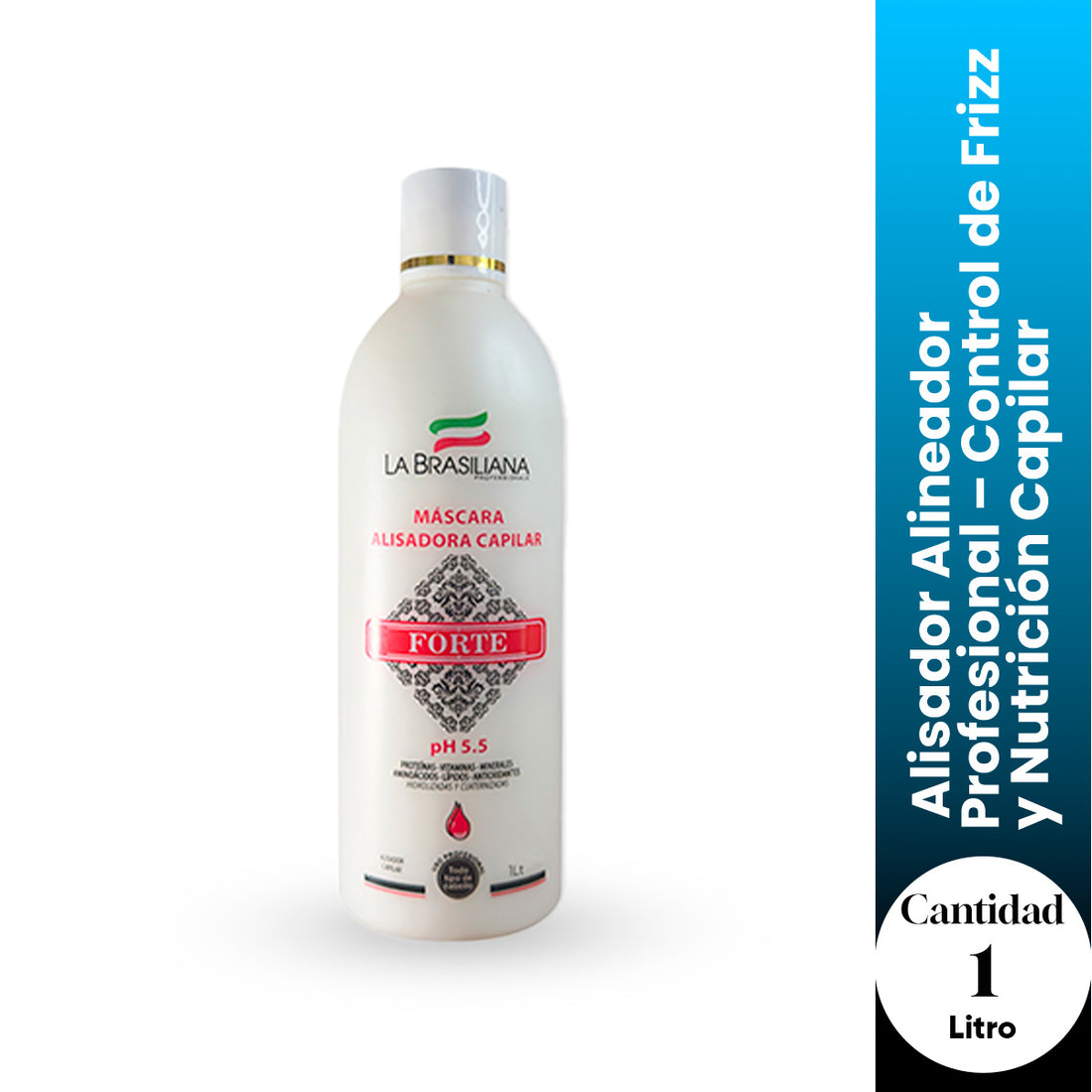 La Brasiliana Alisador Alineador Profesional – Forte 1L