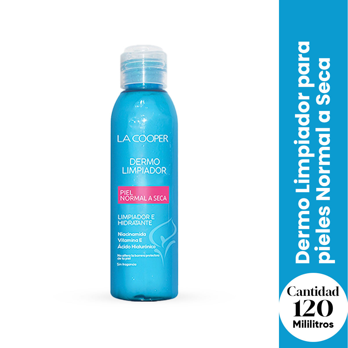 La Cooper Limpiador Facial - Piel Normal a Seca – Dermo Limpiador 120ml