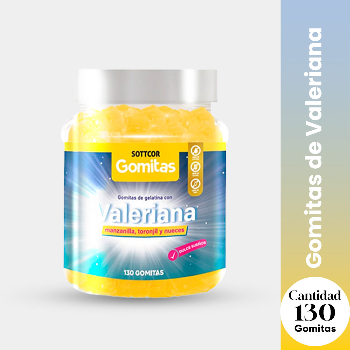 GOMITAS DE VALERIANA ADULTO - SOTTCOR