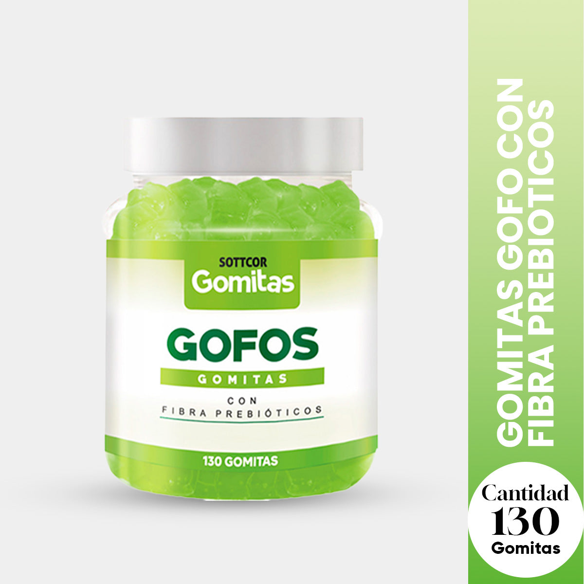 GOMITAS GOFO CON FIBRA PREBIOTICOS ADULTO - SOTTCOR
