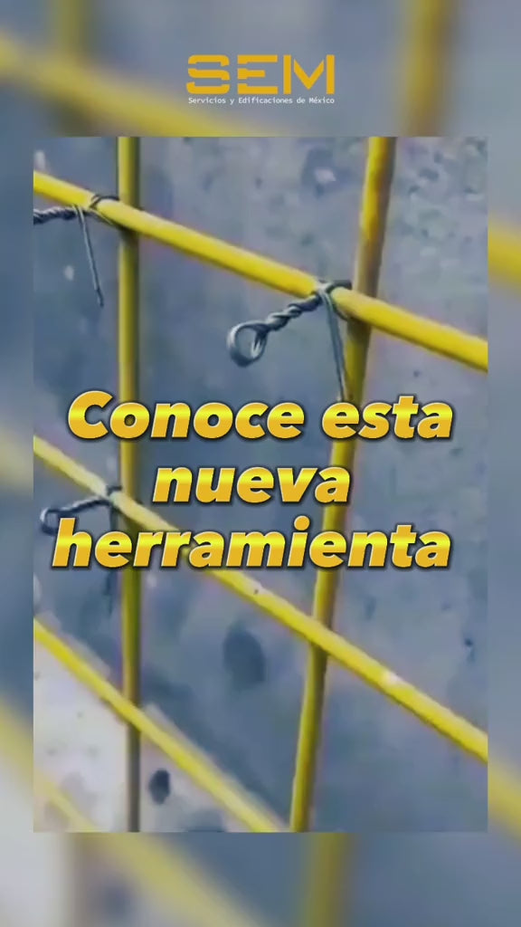 Gancho Para Atar Alambres y Varillas