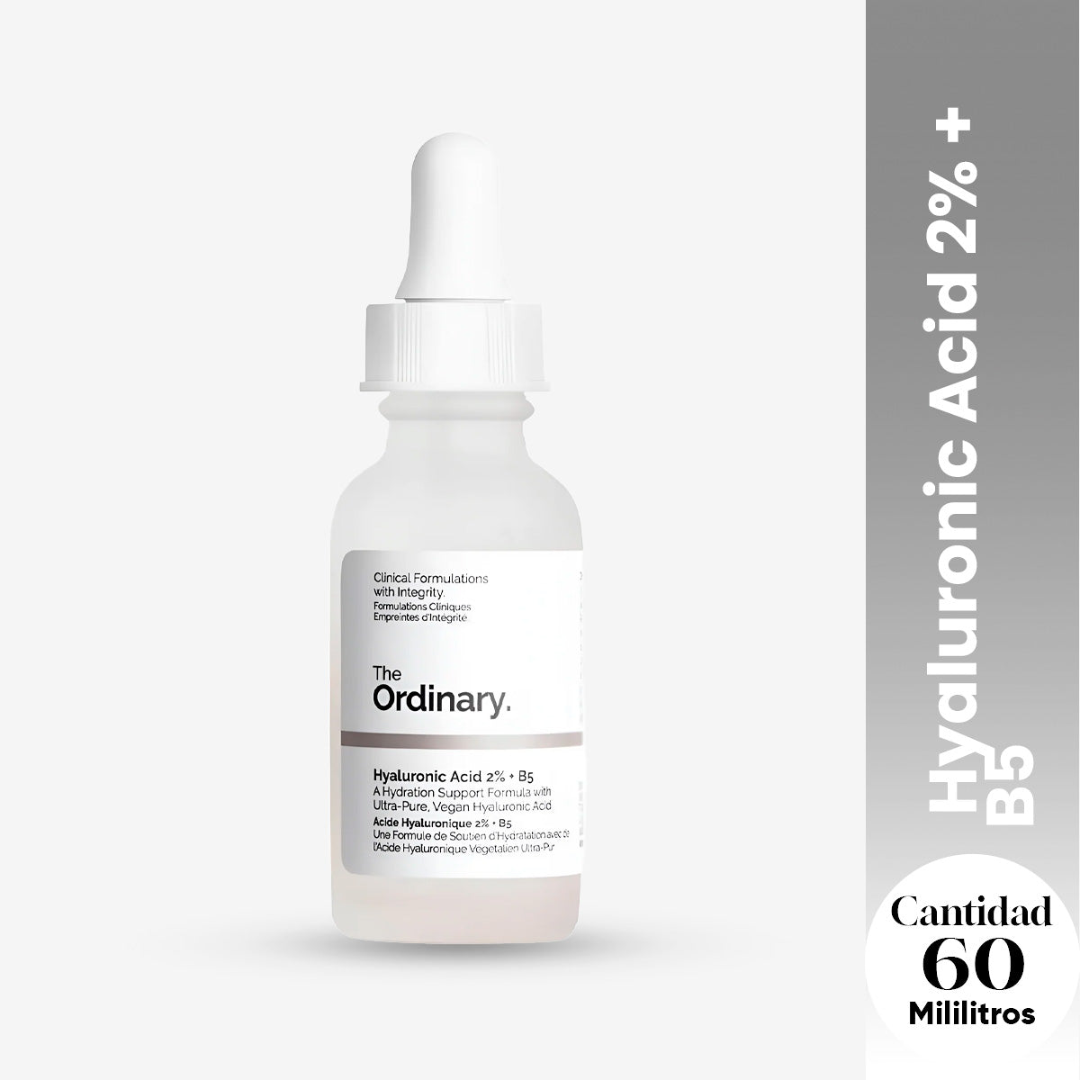 The Ordinary Sérum Hidratante Intensivo – Hyaluronic Acid 2% + B5 60ml