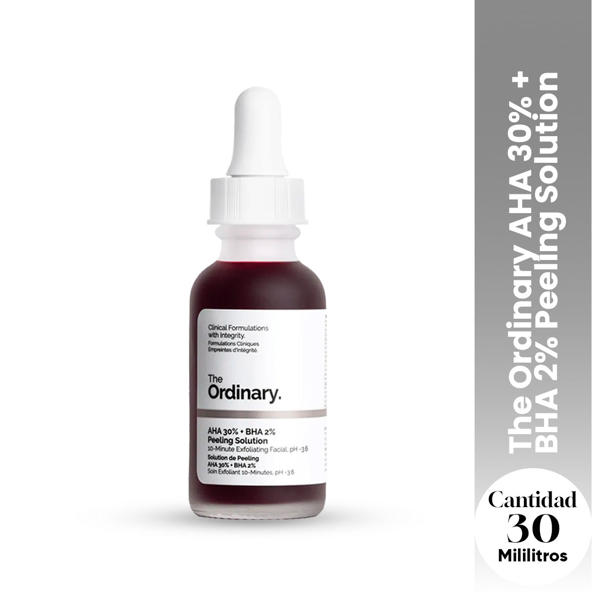 The Ordinary Serum Peeling Removedor – AHA 30% + BHA 2% Peeling Solution 30ml