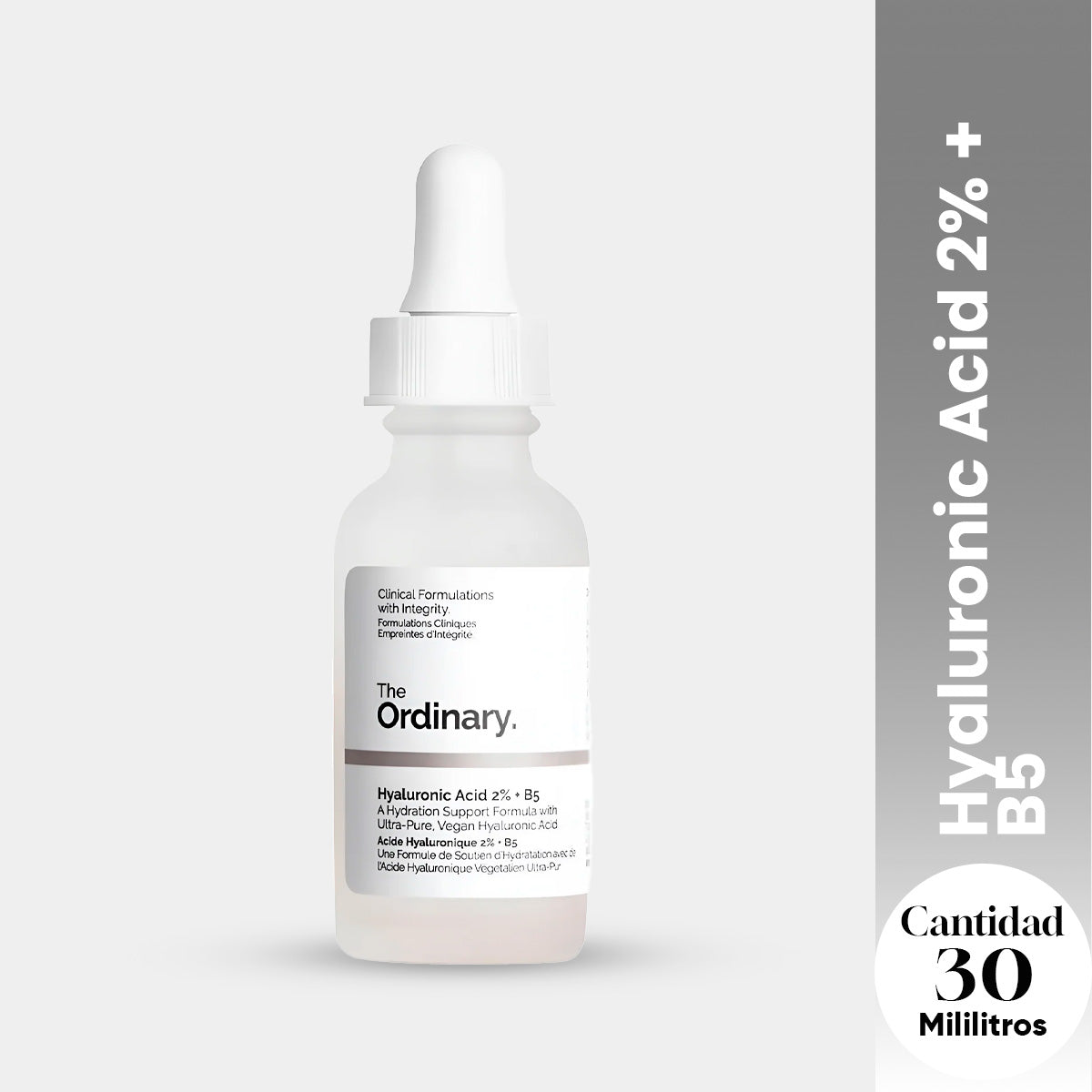 The Ordinary Sérum Hidratante Profundo – Hyaluronic Acid 2% + B5 30ml
