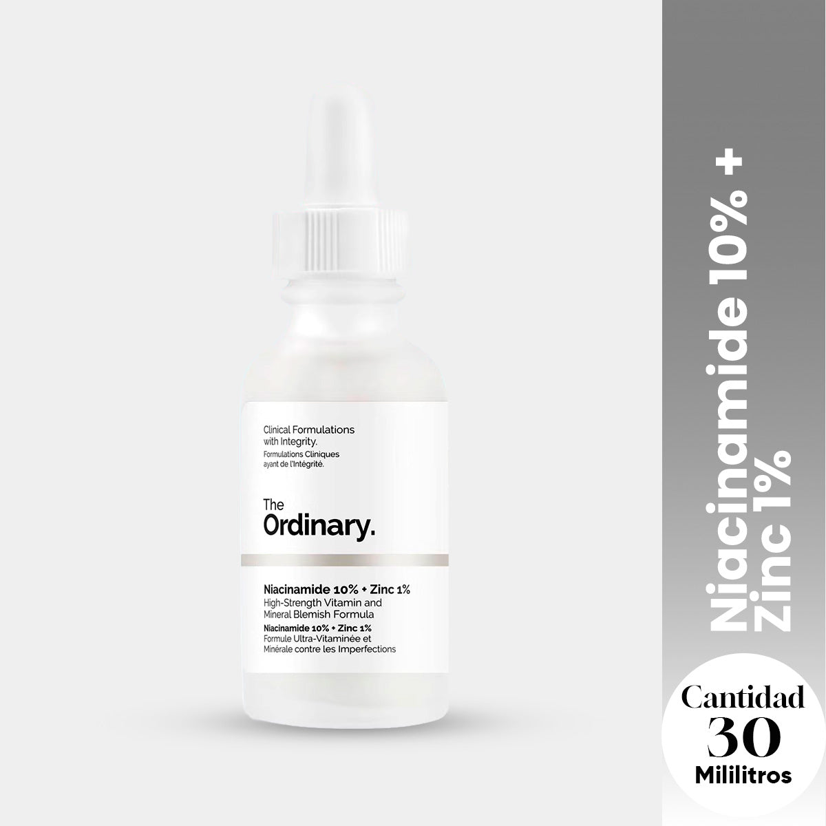 The Ordinary Sérum Anti-Imperfecciones – Niacinamide 10% + Zinc 1% 30ml
