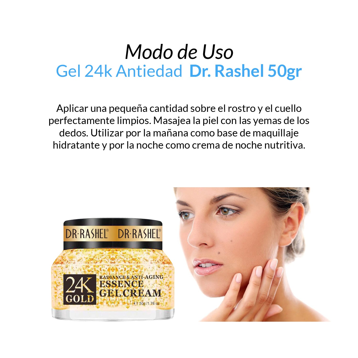 Caffeine Solution 5% + EGCG The Ordinary 30ml + 2 Gel 24k Antiedad 50gr