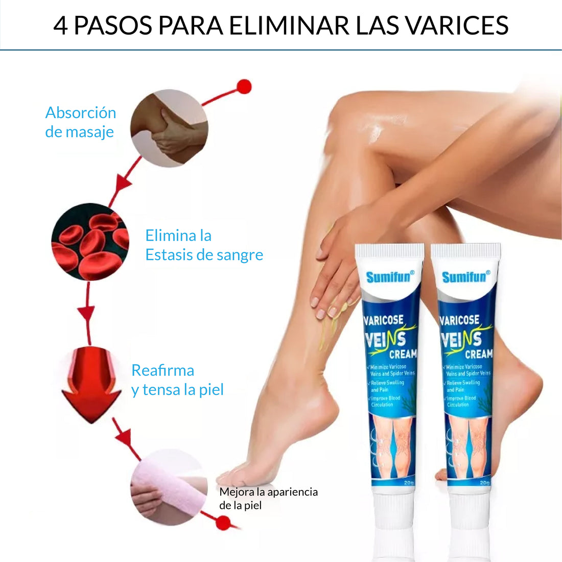 Crema de Venas Varicosas - Semifun 20g