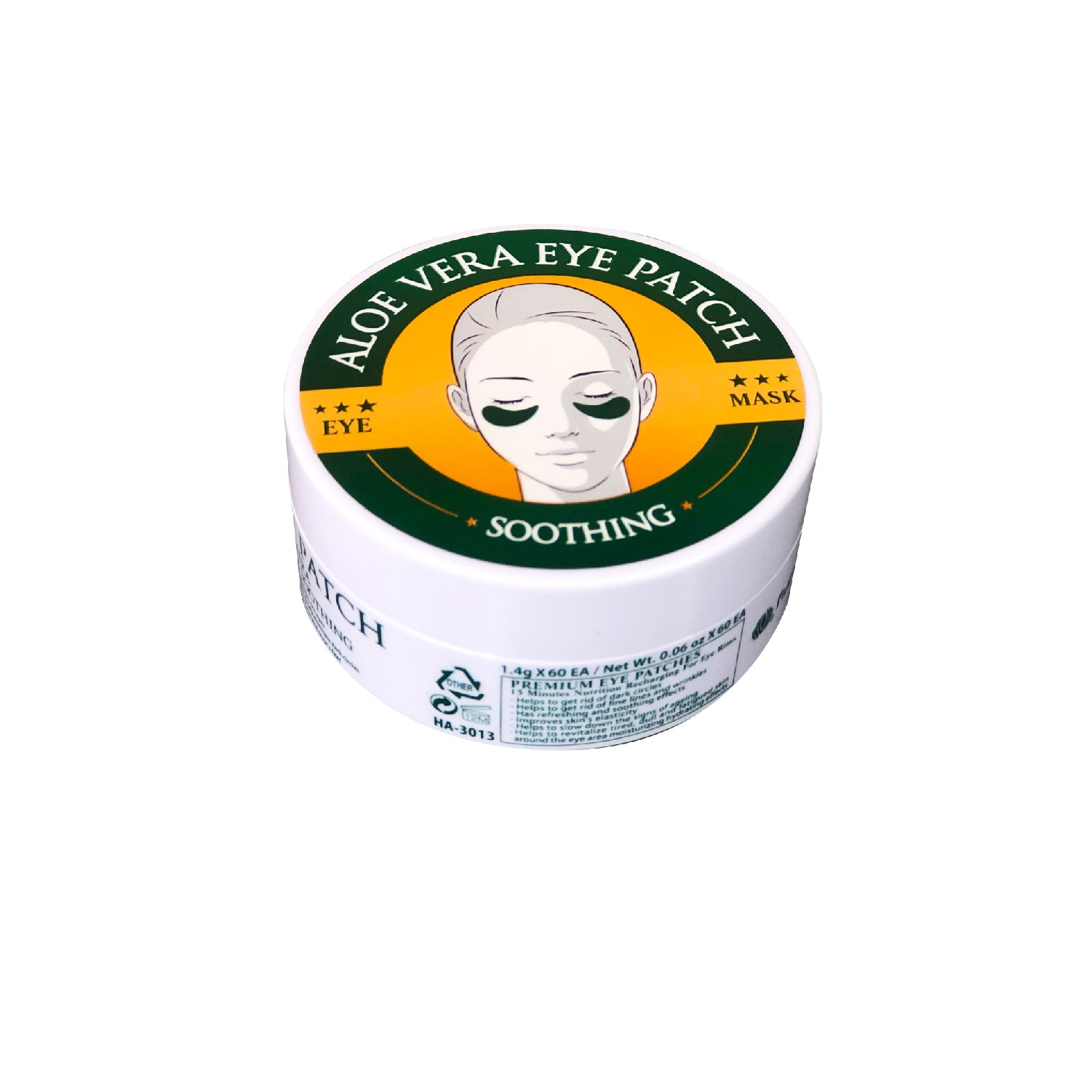 Parches para Ojos de Aloe Vera- Fruit of the wokali