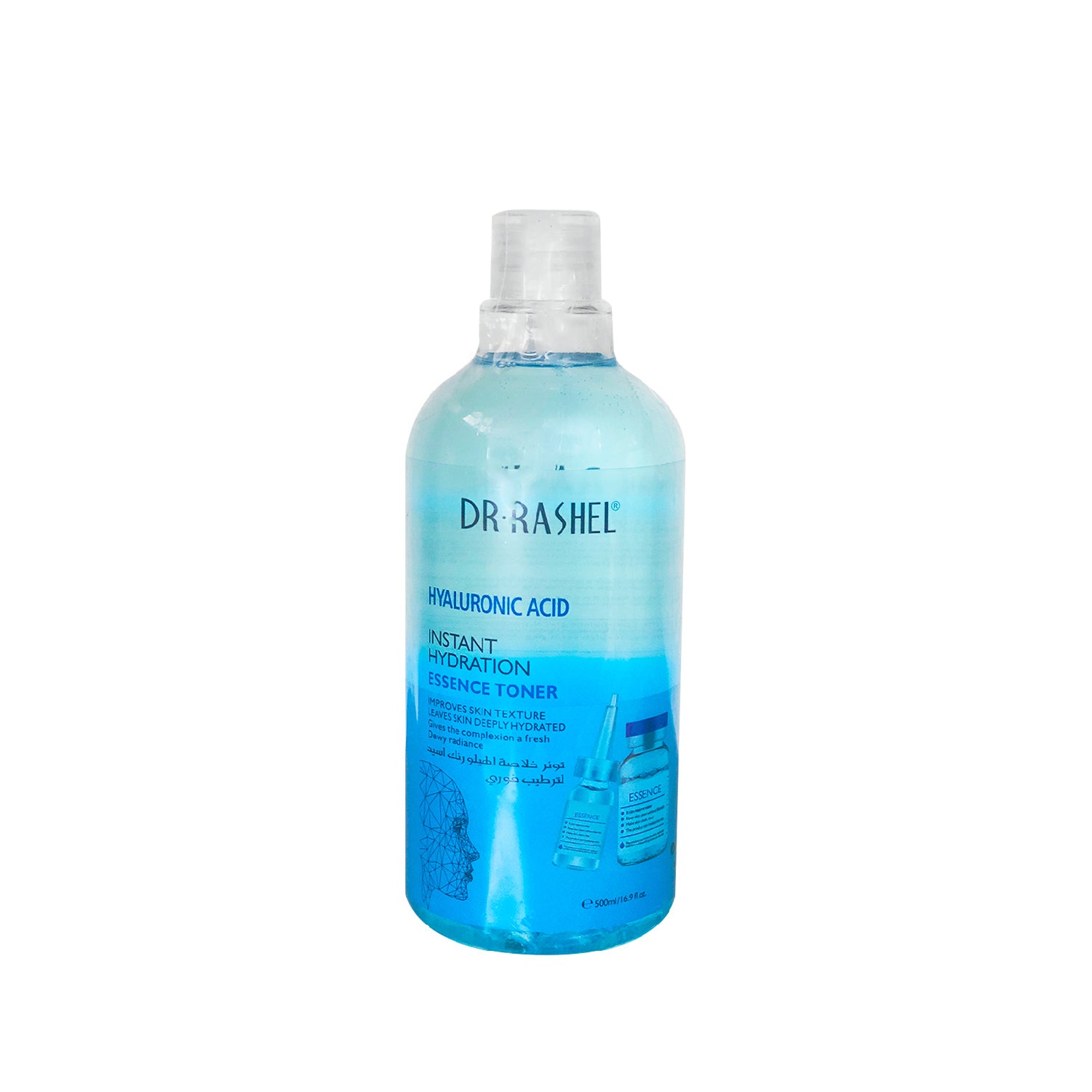 Tonico Facial de Acido Hialuronico - Dr. Rashel 500ml