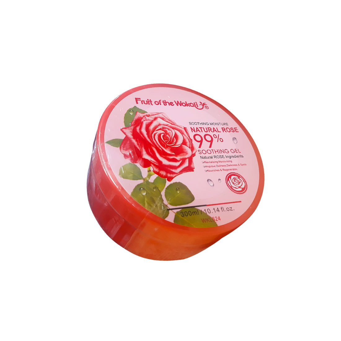 FRUIT OF THE WOKALI – GEL CALMANTE E HIDRATANTE – ROSAS NATURALES 99% – 300ML