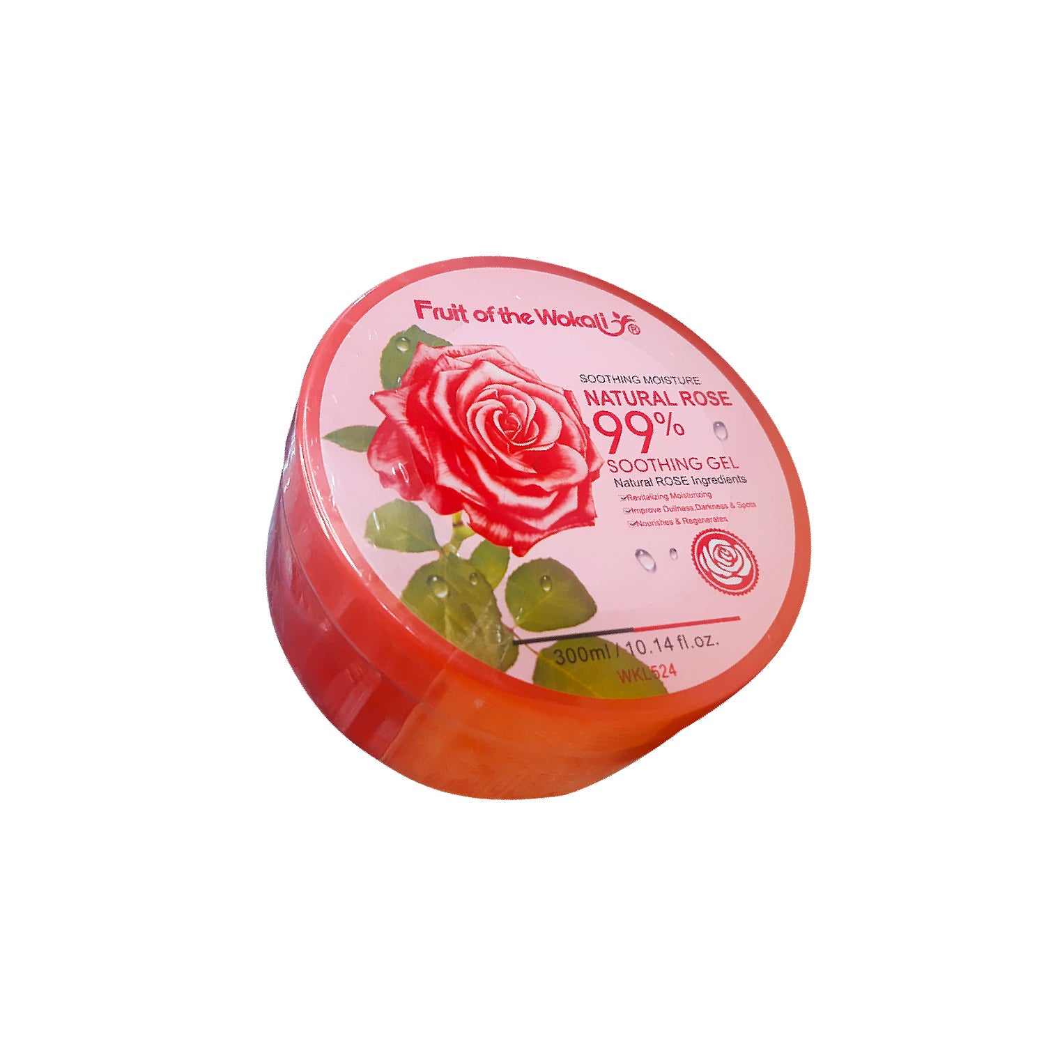 FRUIT OF THE WOKALI – GEL CALMANTE E HIDRATANTE – ROSAS NATURALES 99% – 300ML