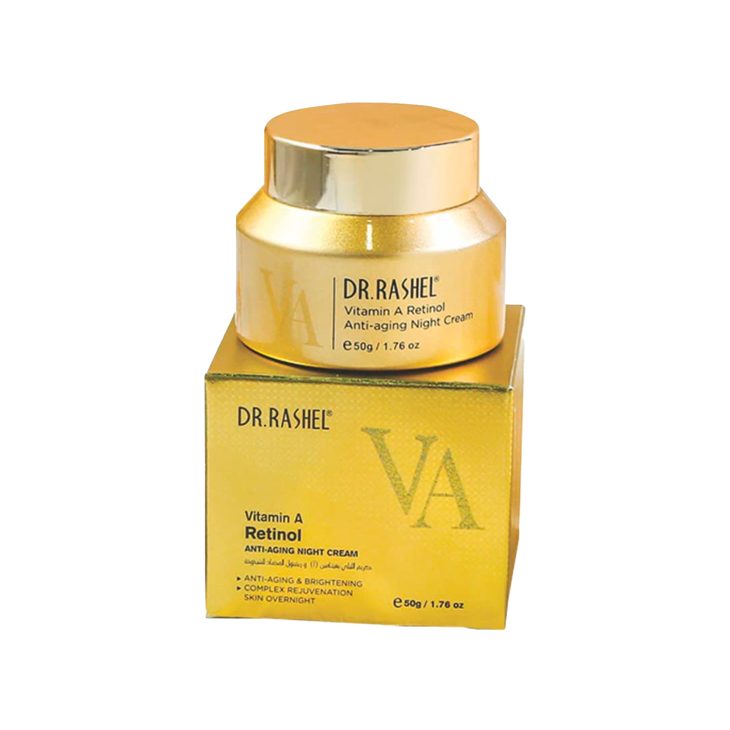 Crema de Noche de Vitamina A - Retinol - Dr Rashel