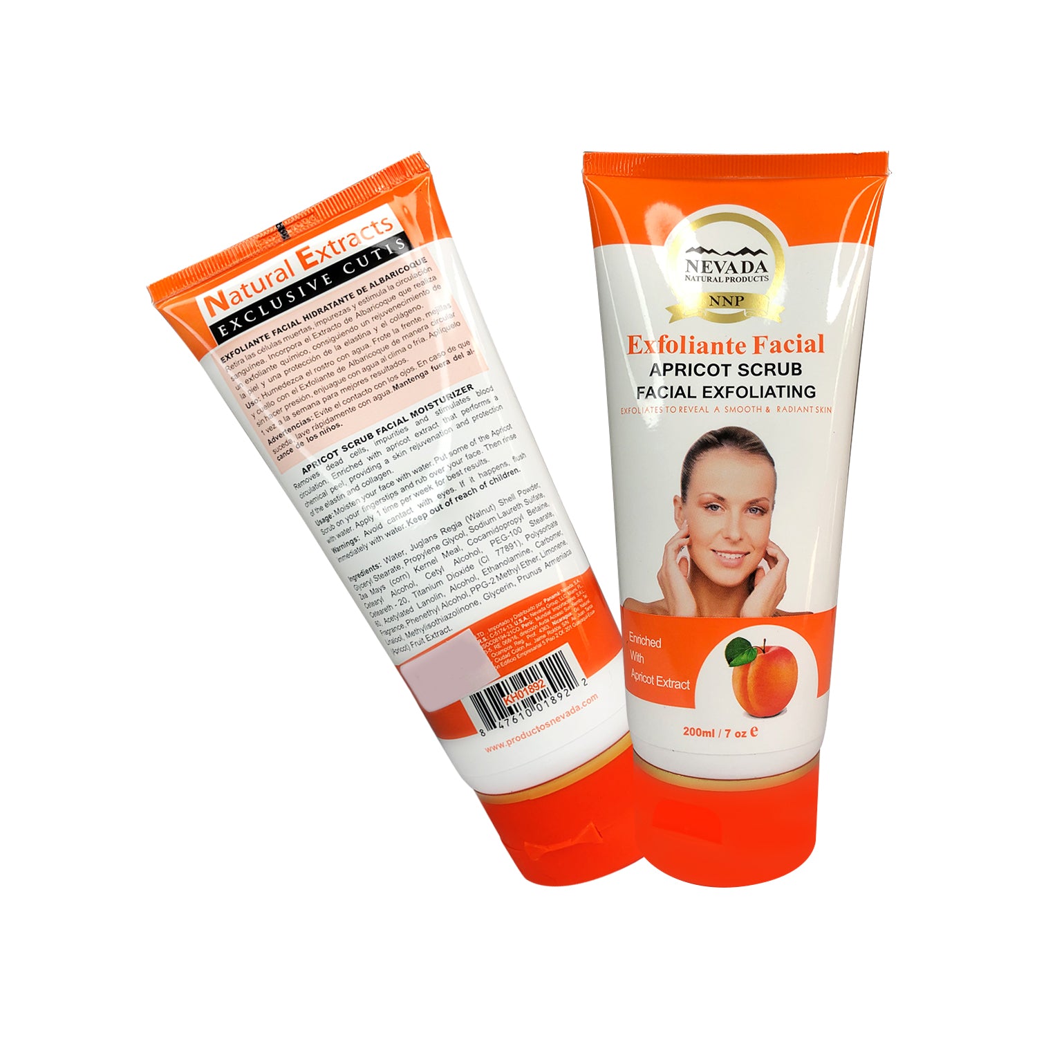 Exfoliante Facial de Albaricoque 200ml