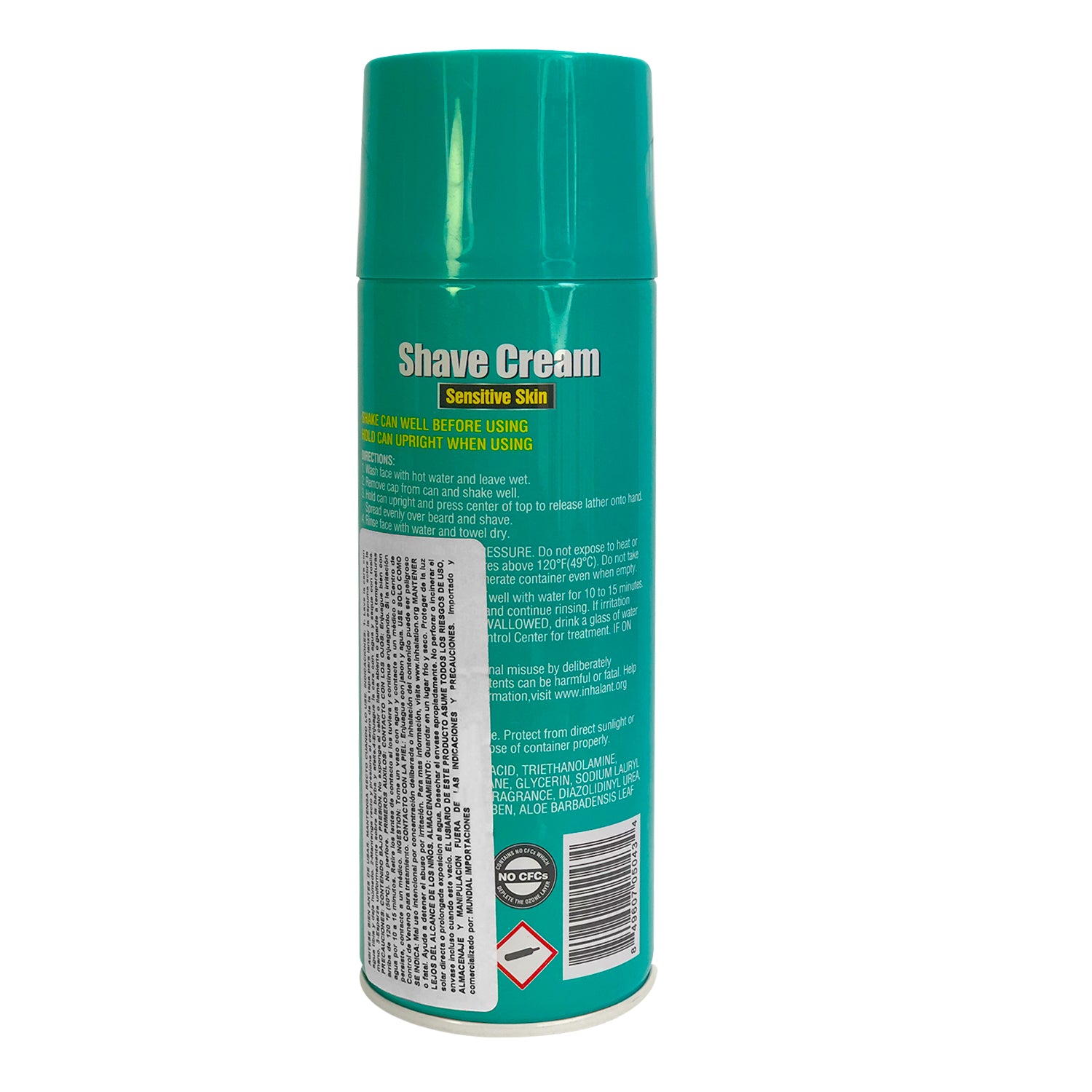 3 Minoxidil Líquido + 1 afeitador solo + 1 Crema de Afeitar Xtracare 360 gr para piel sensible