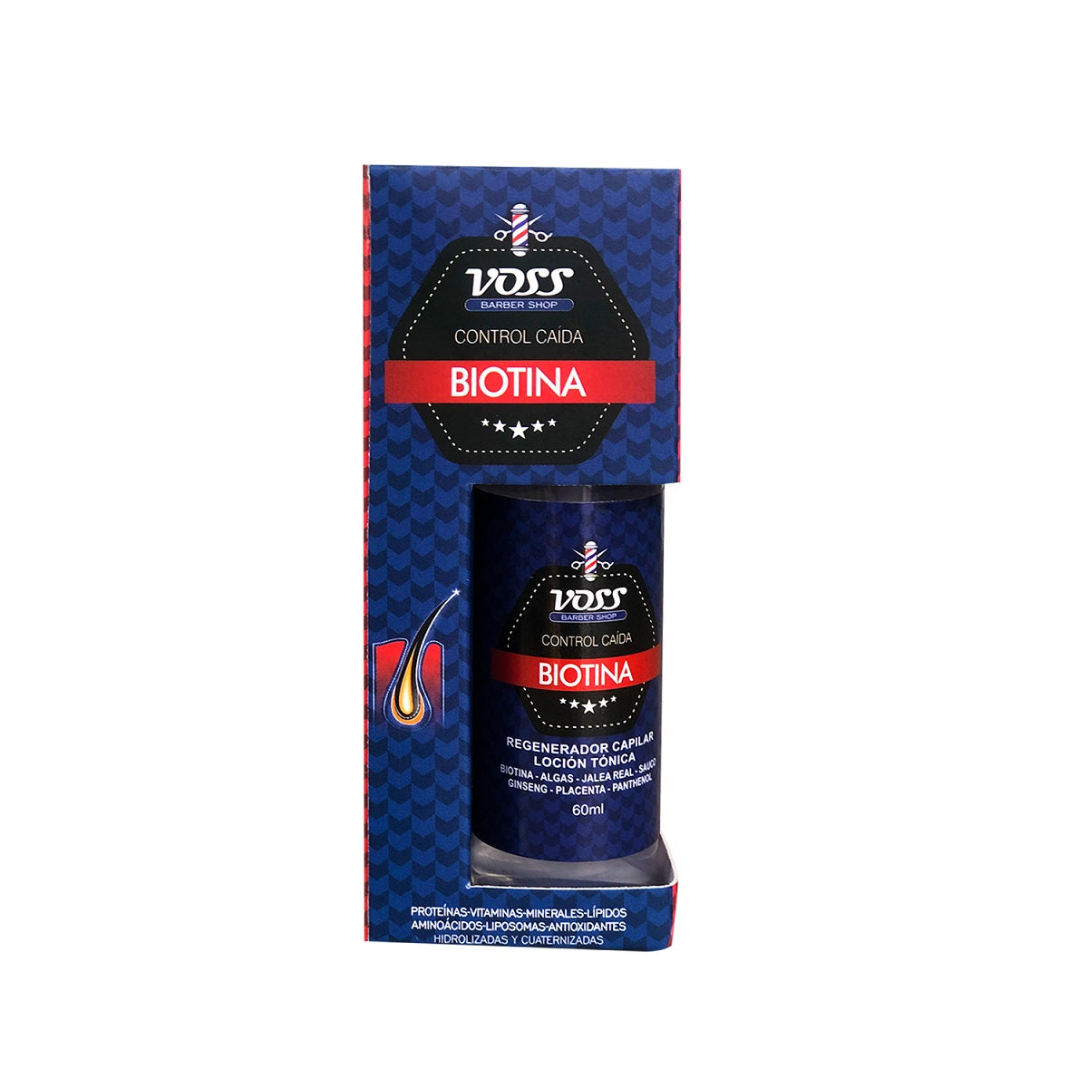 Biotina control de caída loción tónica 60 ml