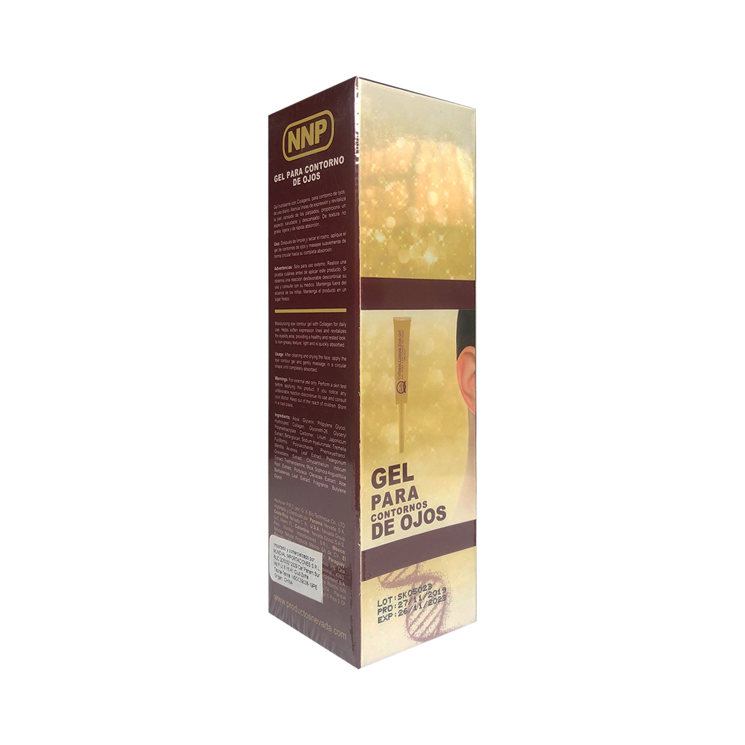 Gel de Colageno para Contorno de Ojos 15ml