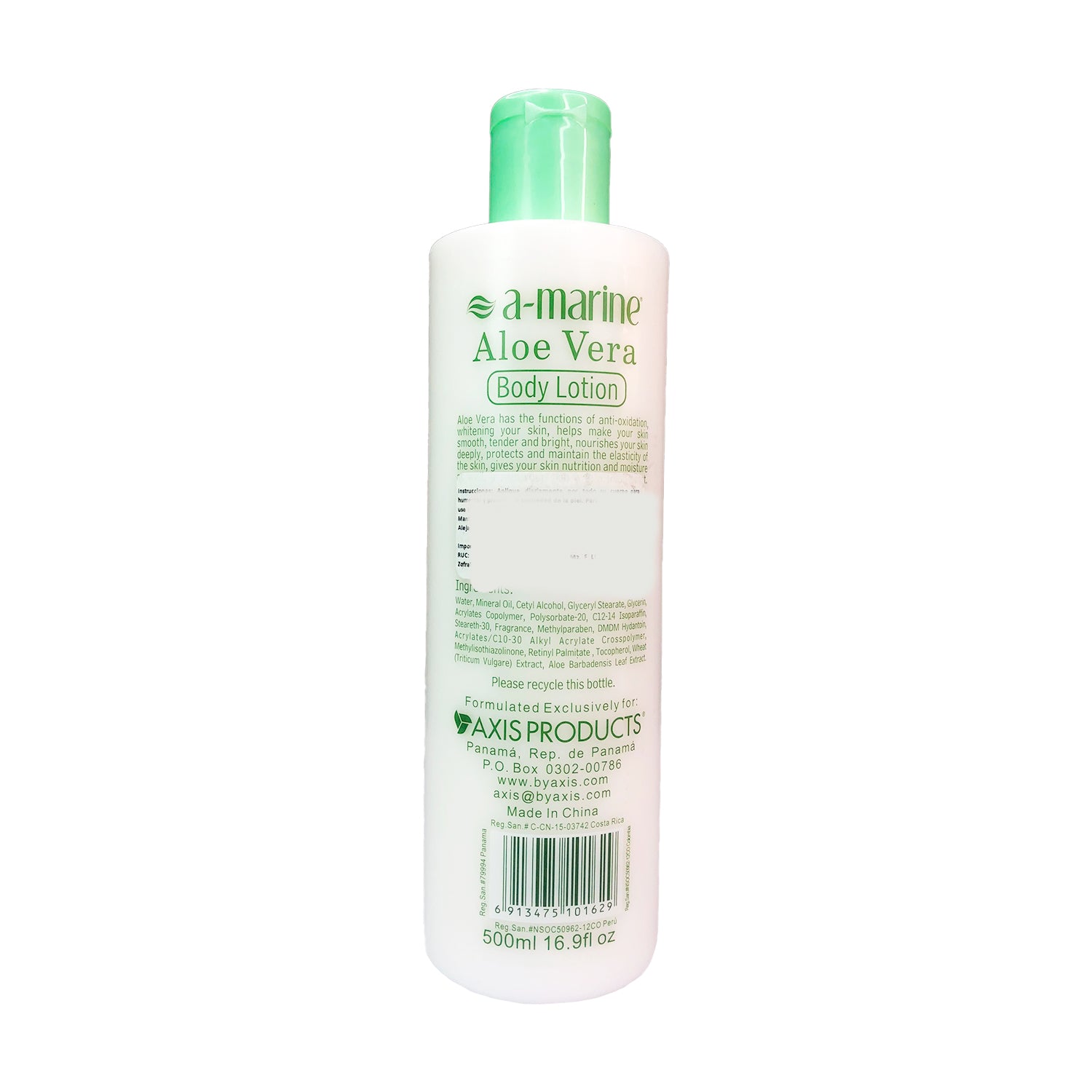 Loción Corporal de Aloe Vera 500ml