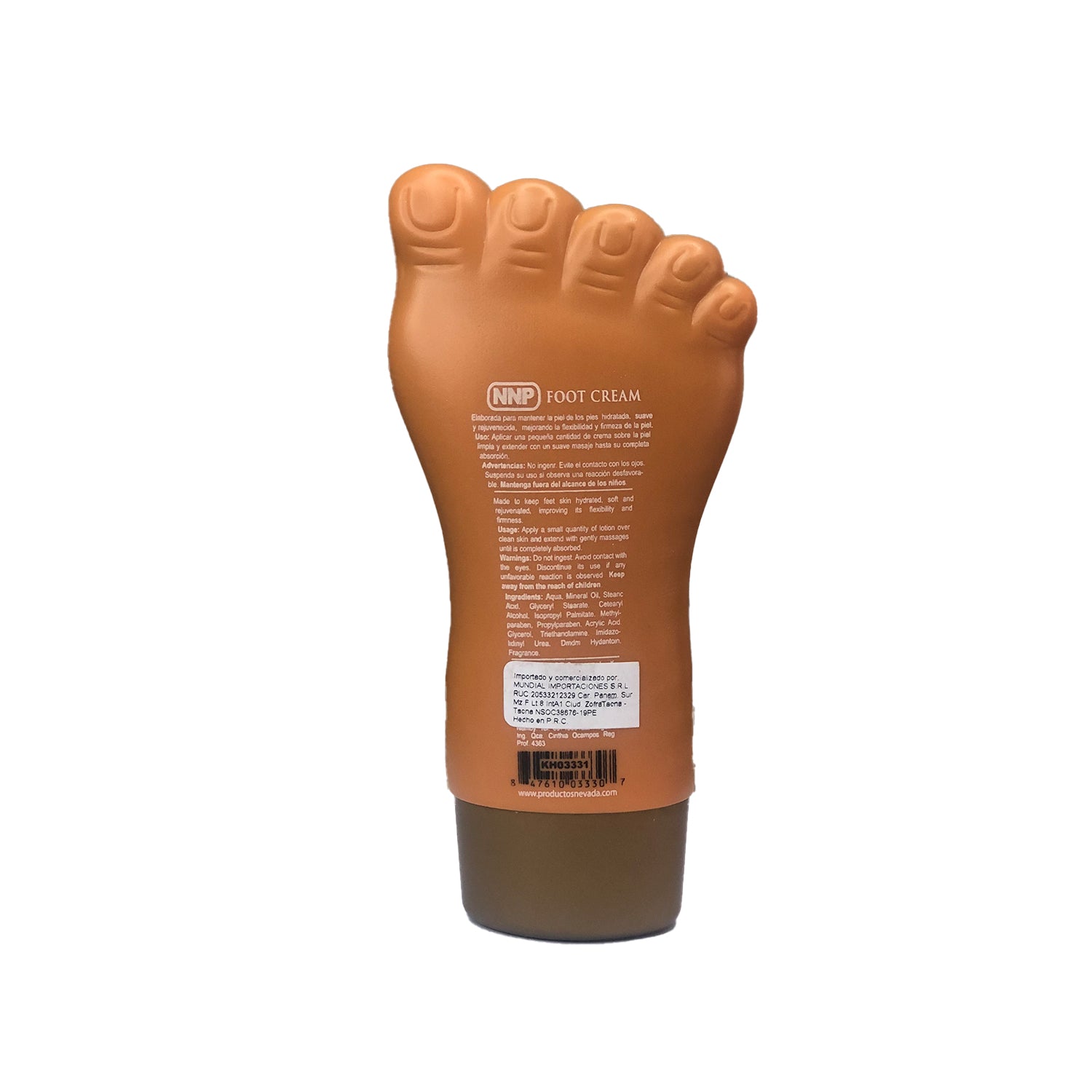 Crema Hidratante para los pies - Vainilla 120ml