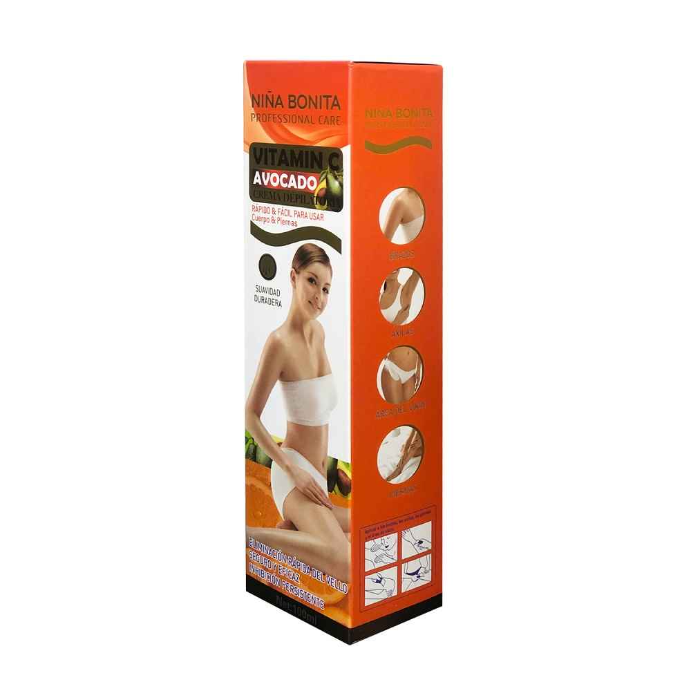 ¡LIQUIDACIÓN! Crema Depiladora Vitamina C - Niña Bonita 100ml