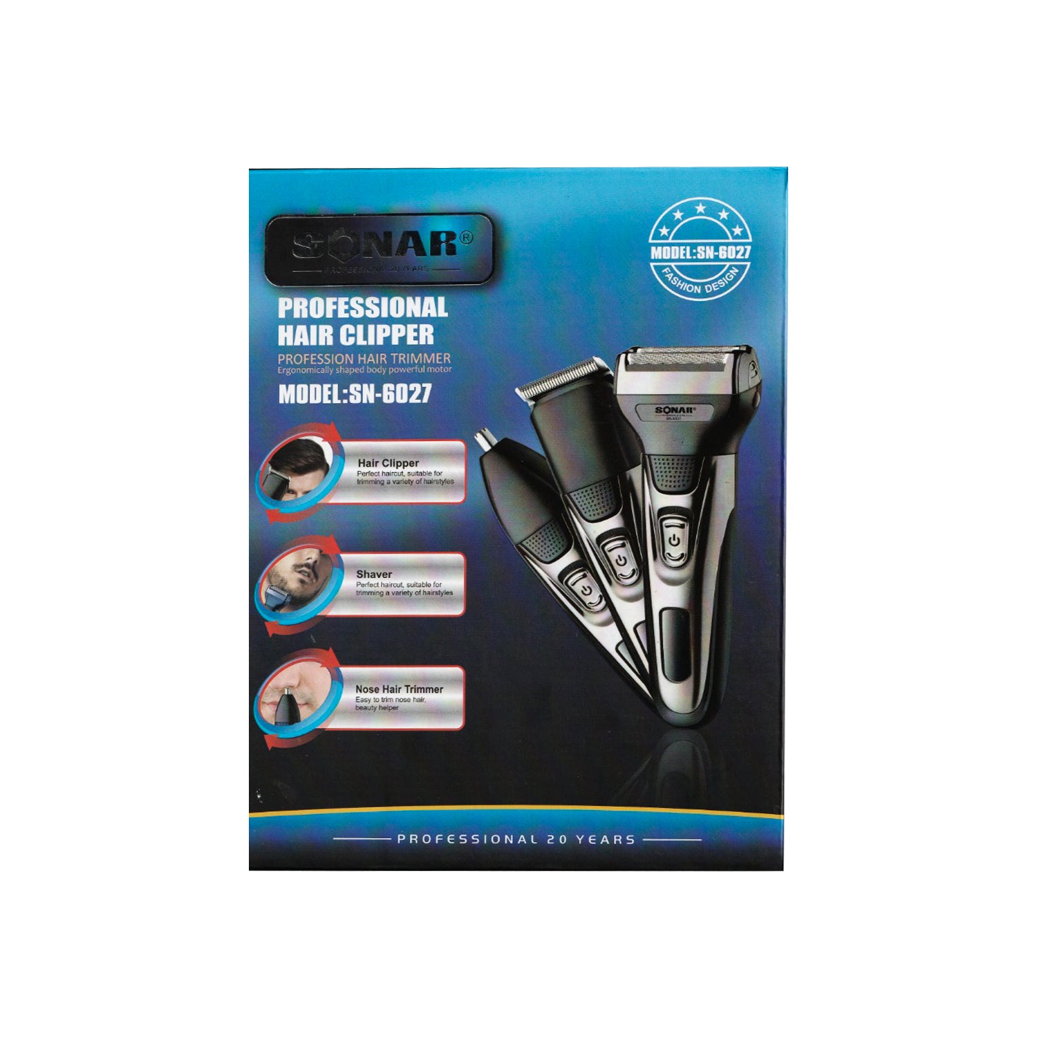 3 minoxidil Líquido + 1 Afeitador Sonar Azul+ 1 Crema de Afeitar Xtracare 360 gr para piel normal