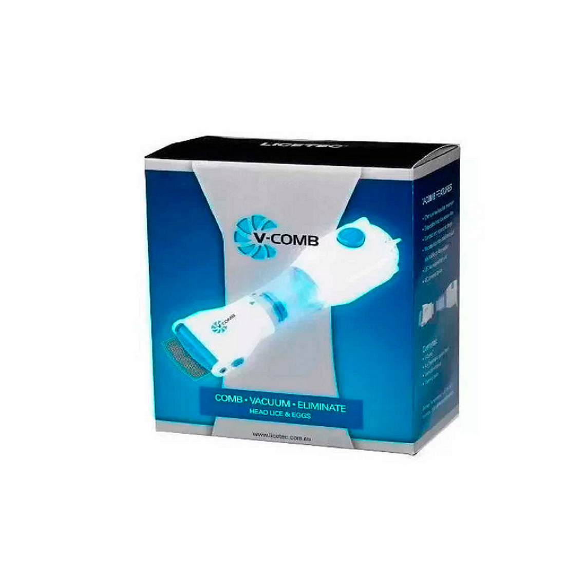 Aspiradora de Piojos y Liendres – V-Comb – Eliminación sin Químicos
