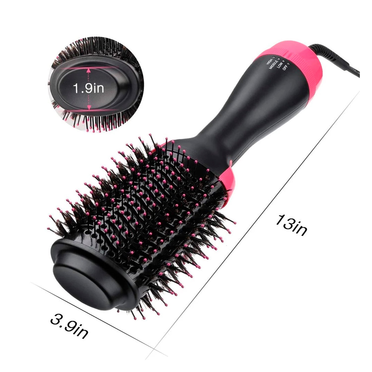 Cepillo One Step 3 en 1 – Seca, Cepilla y Alisa – 1800W