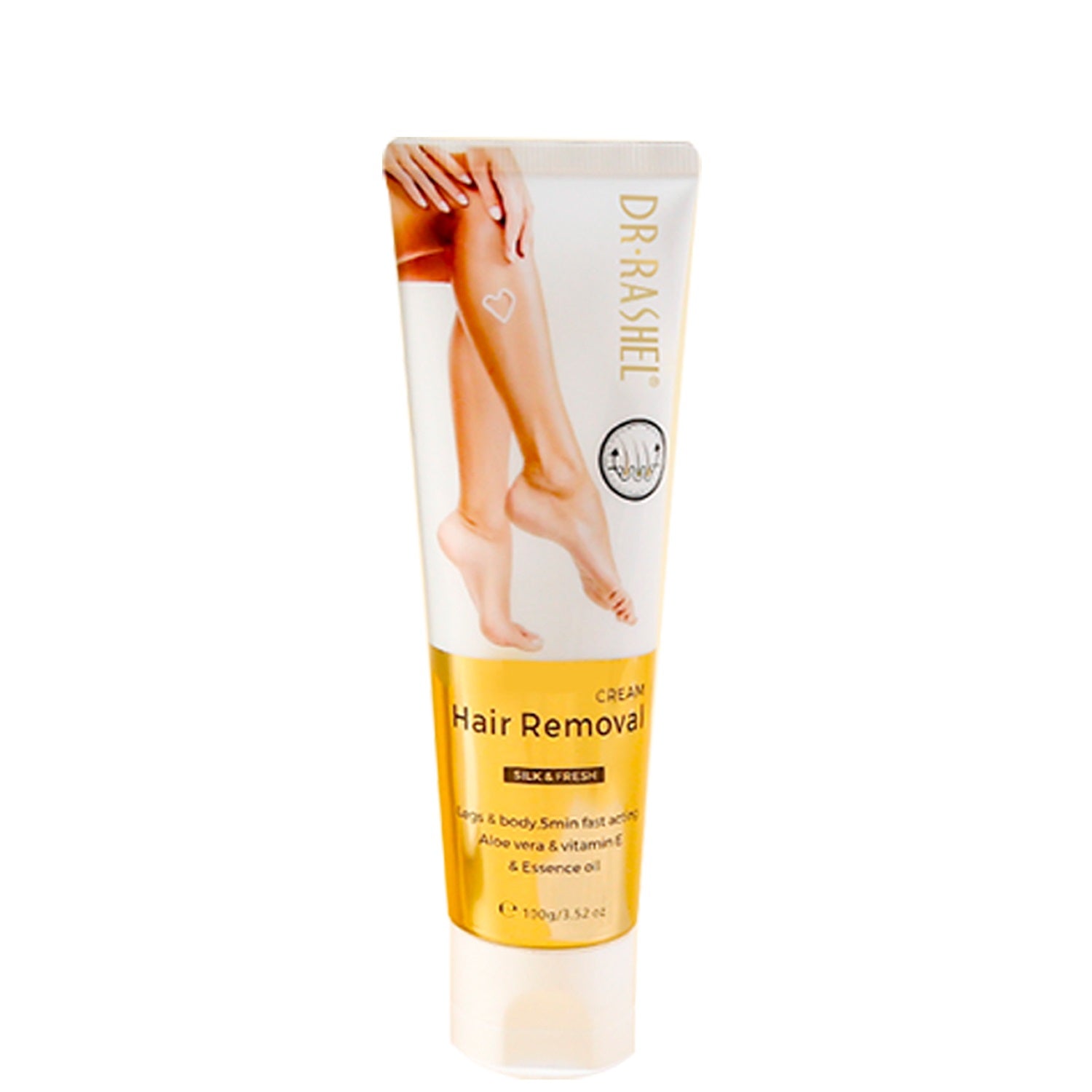 DR. RASHEL – DEPILACIÓN E HIDRATACIÓN – Crema Depiladora 100g + Aloe Vera Gel Calmante 260ml