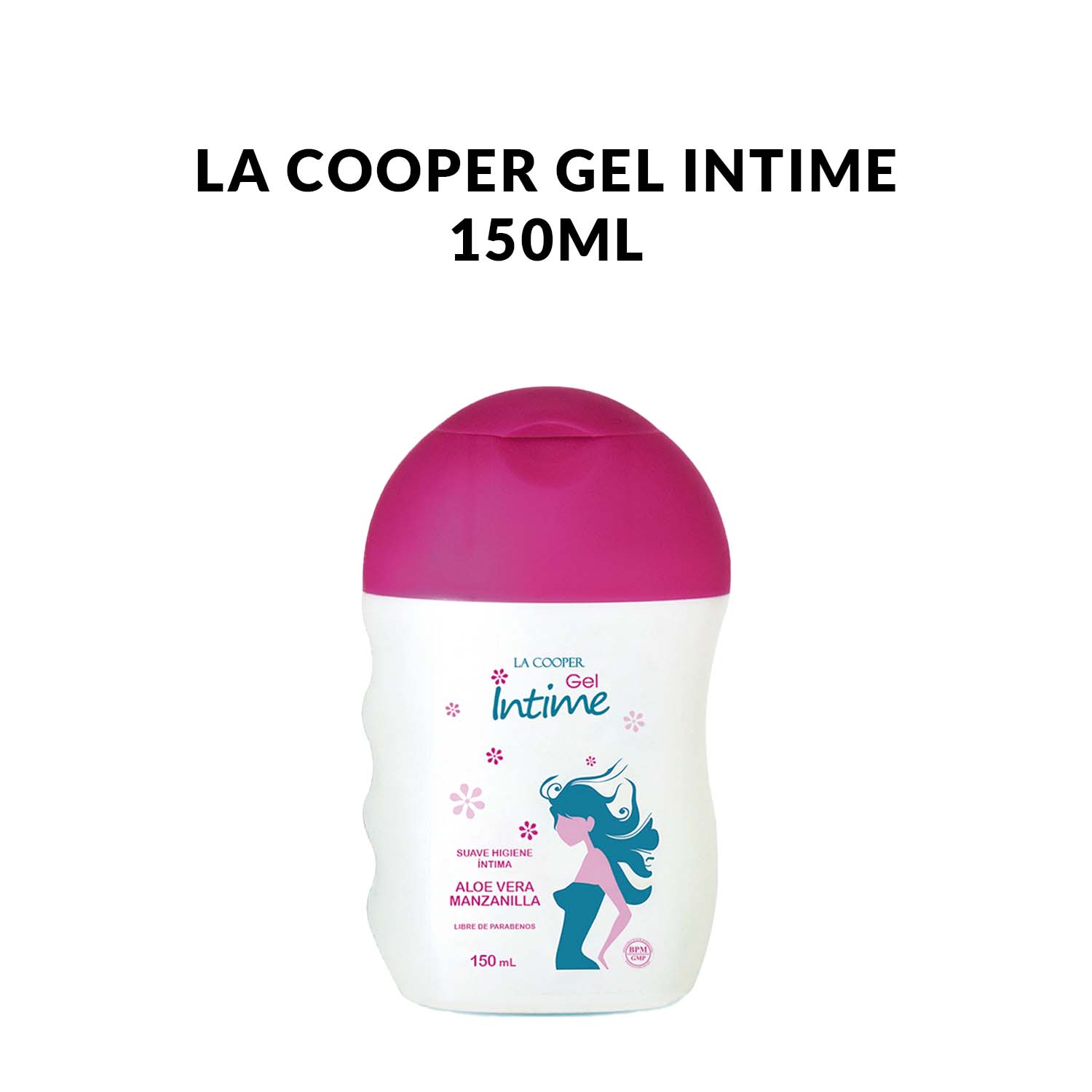 La Cooper Gel Íntimo – Cuidado Diario – Aloe Vera & Manzanilla 150 ml
