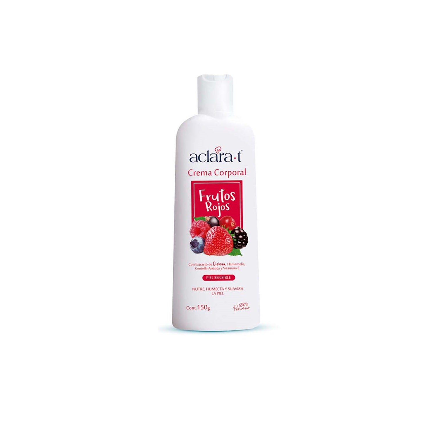 Aclara-T Crema Corporal Hidratante – Frutos Rojos 150g