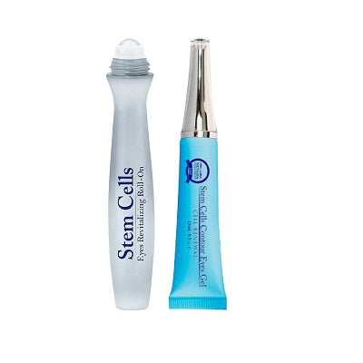 Pack Células Madres para contorno de ojos Gel + Rollon
